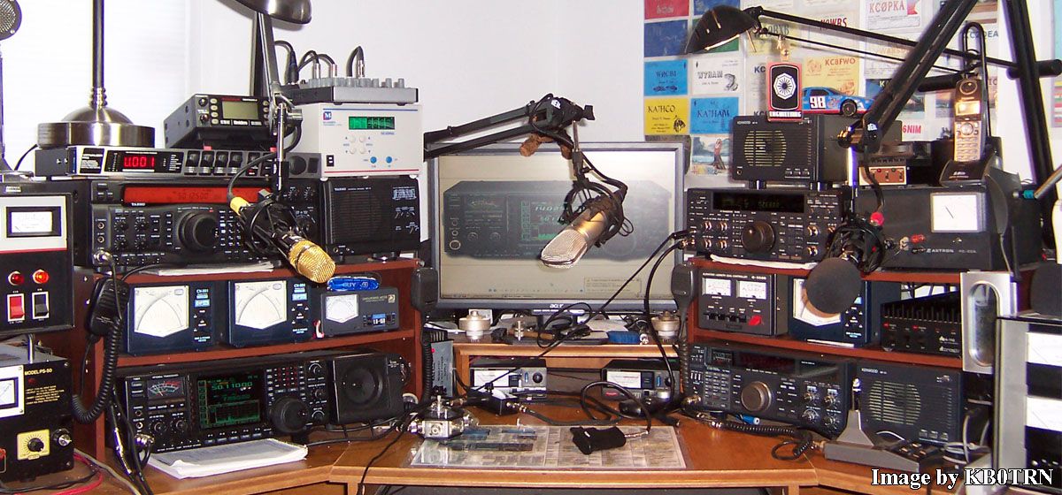 Licencia de radioaficionado, radio de radioaficionados, estación