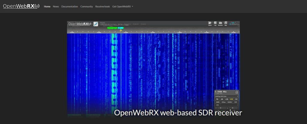 OPENWEBSDR ONLINE