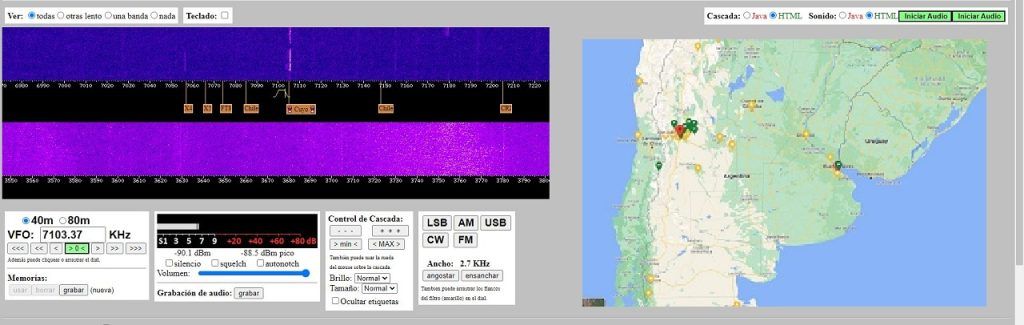 WEB SDR ONLINE