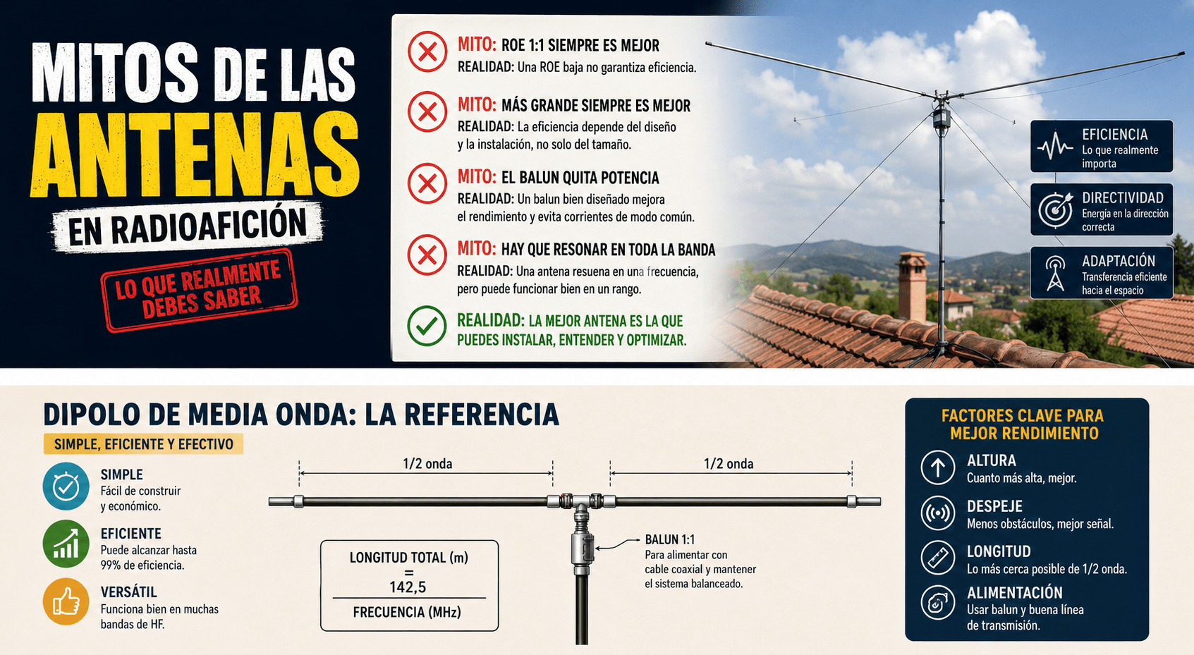 mitos de las antenas