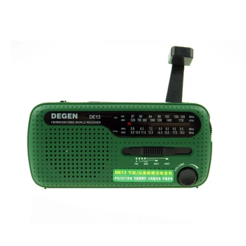 Degen DE13 – Radio de emergencia con manivela