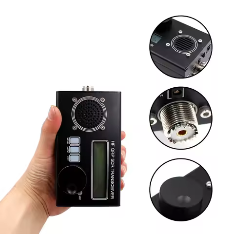 uSDR 5 W – Transceptor HF QRP de 8 bandas