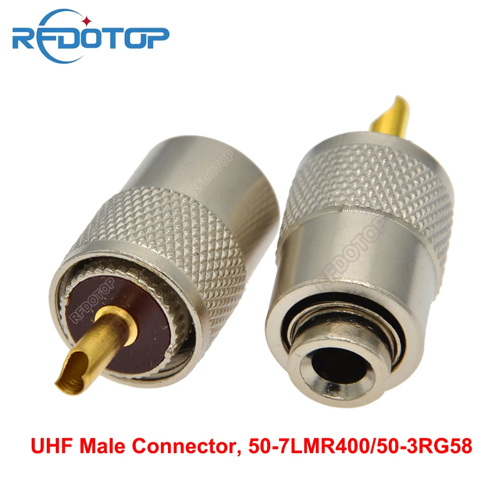 Cable coaxial SO-239 a PL-259 – RG58