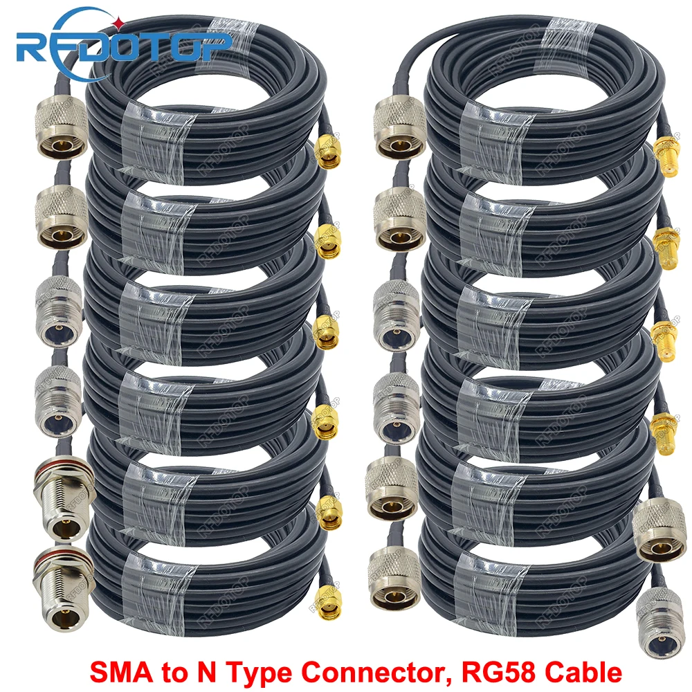 Cable coaxial N a SMA – RG58