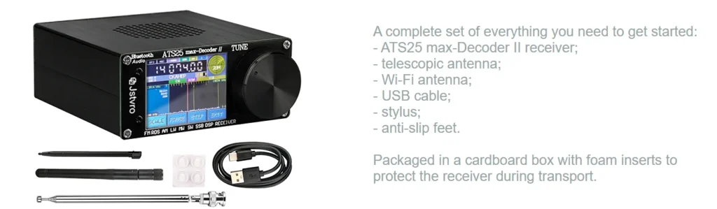ATS25 Max II, firmware 4,2 actualizado, código de activación oficial