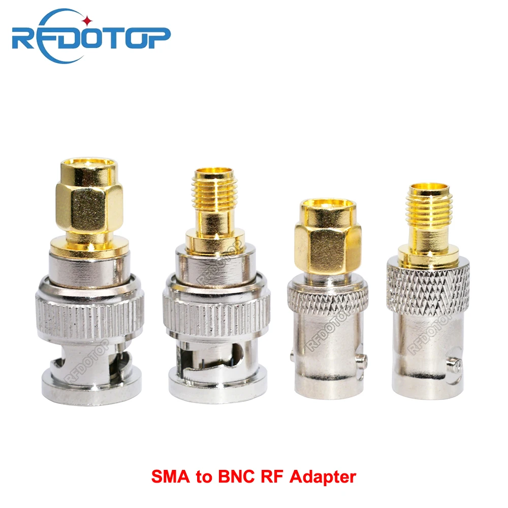 Adaptador RF BNC a SMA
