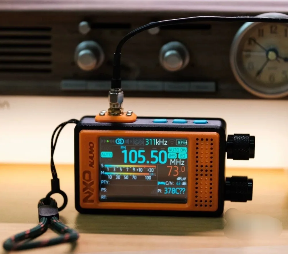 Mini Radio TEF6686 receptor portátil FM/LW/MW/SW/AIR
