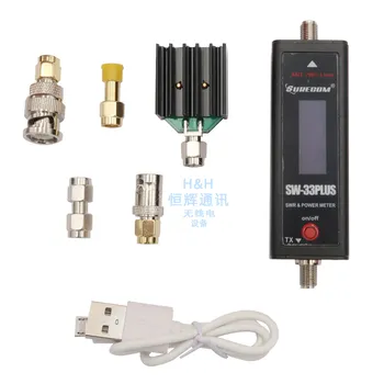 SW-33PLUS – Medidor SWR y potencia 125-525MHz