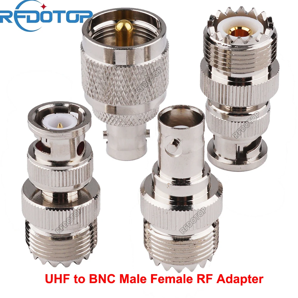Adaptador RF PL-259 a SO-239