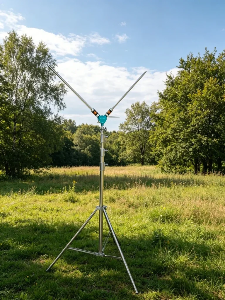 Antena Telescópica de Onda Corta Tipo V