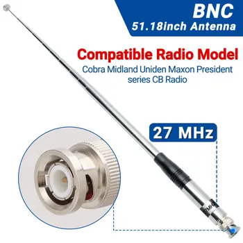 Antena CB 27 MHz con conector BNC