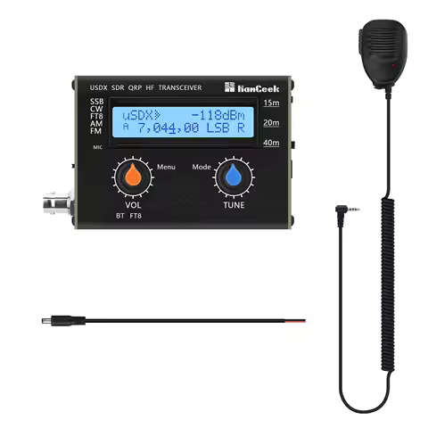 HamGeek uSDX FT8/CW – Transceptor HF QRP de 5 W