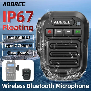 ABBREE – Micrófono-altavoz Bluetooth IP67