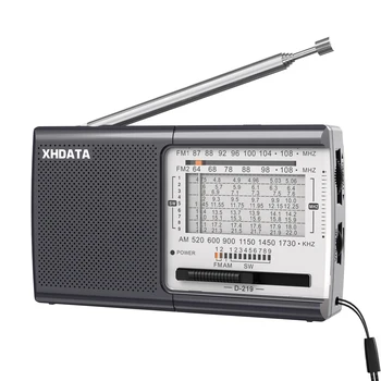 XHDATA D-219 – Receptor portátil con FM/AM/SW